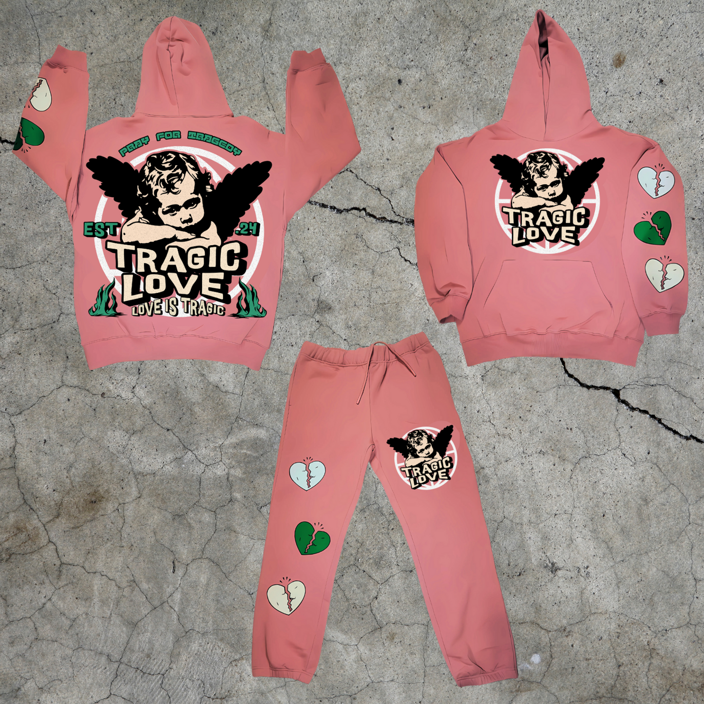 "TRAGIC LOVE" SWEATSUIT