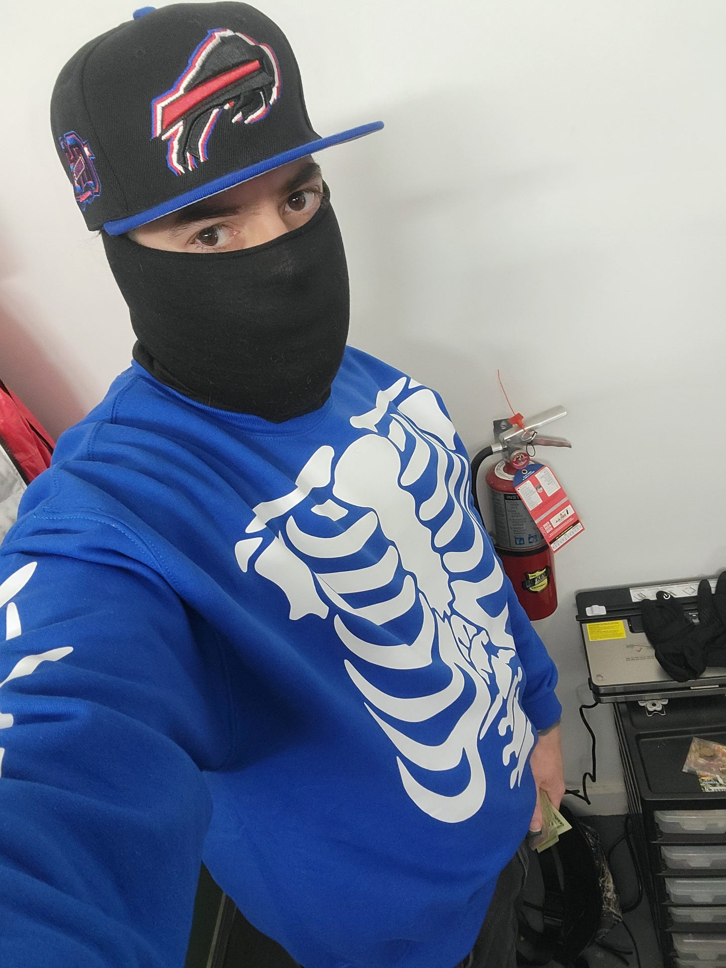 Skeleton crewneck