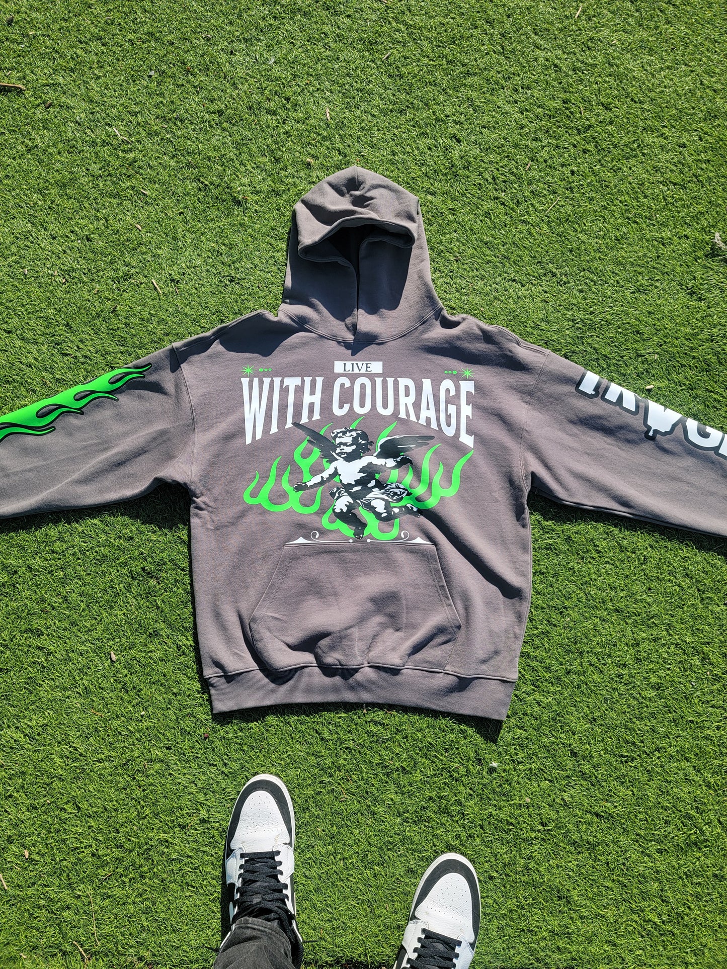 "LIVE WITH COURAGE" SWEATSUIT