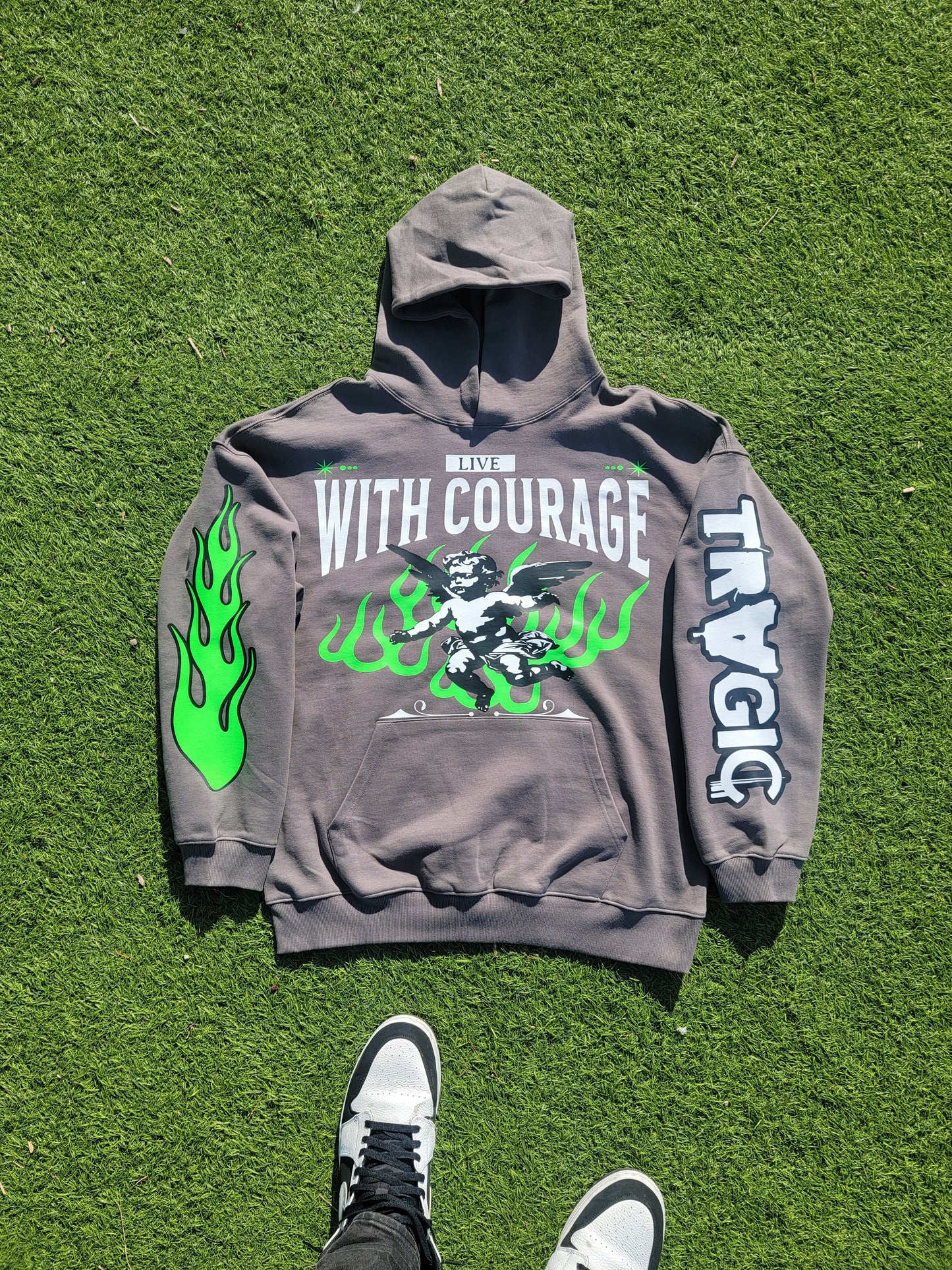 "LIVE WITH COURAGE" SWEATSUIT