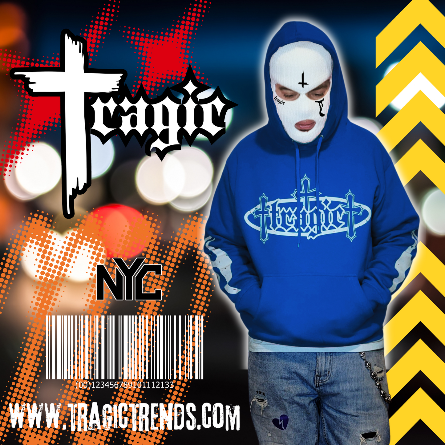 Tragic Blended Hoodie(More colors)